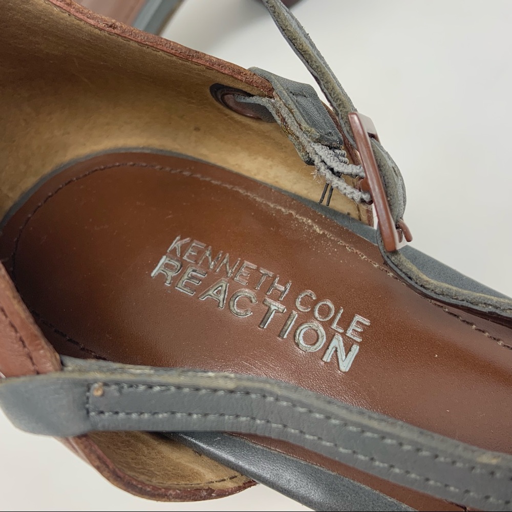 Kenneth Cole Reaction Ankle T-STRAP Sandals - Picture 5 of 7
